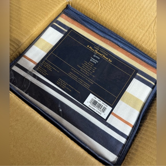 🎉LAST PIECE🎉Pendleton Flannel Sheet Set - Picture 6 of 7